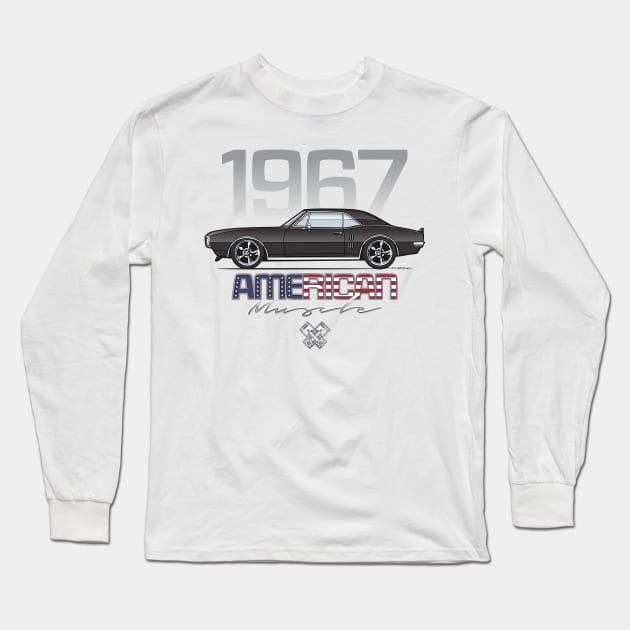 1967 Black Long Sleeve T-Shirt by JRCustoms44